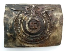 WW2 German Waffen SS 15th Grenadier Lett Land (Latvia) Division Buckle. The buckle believed to