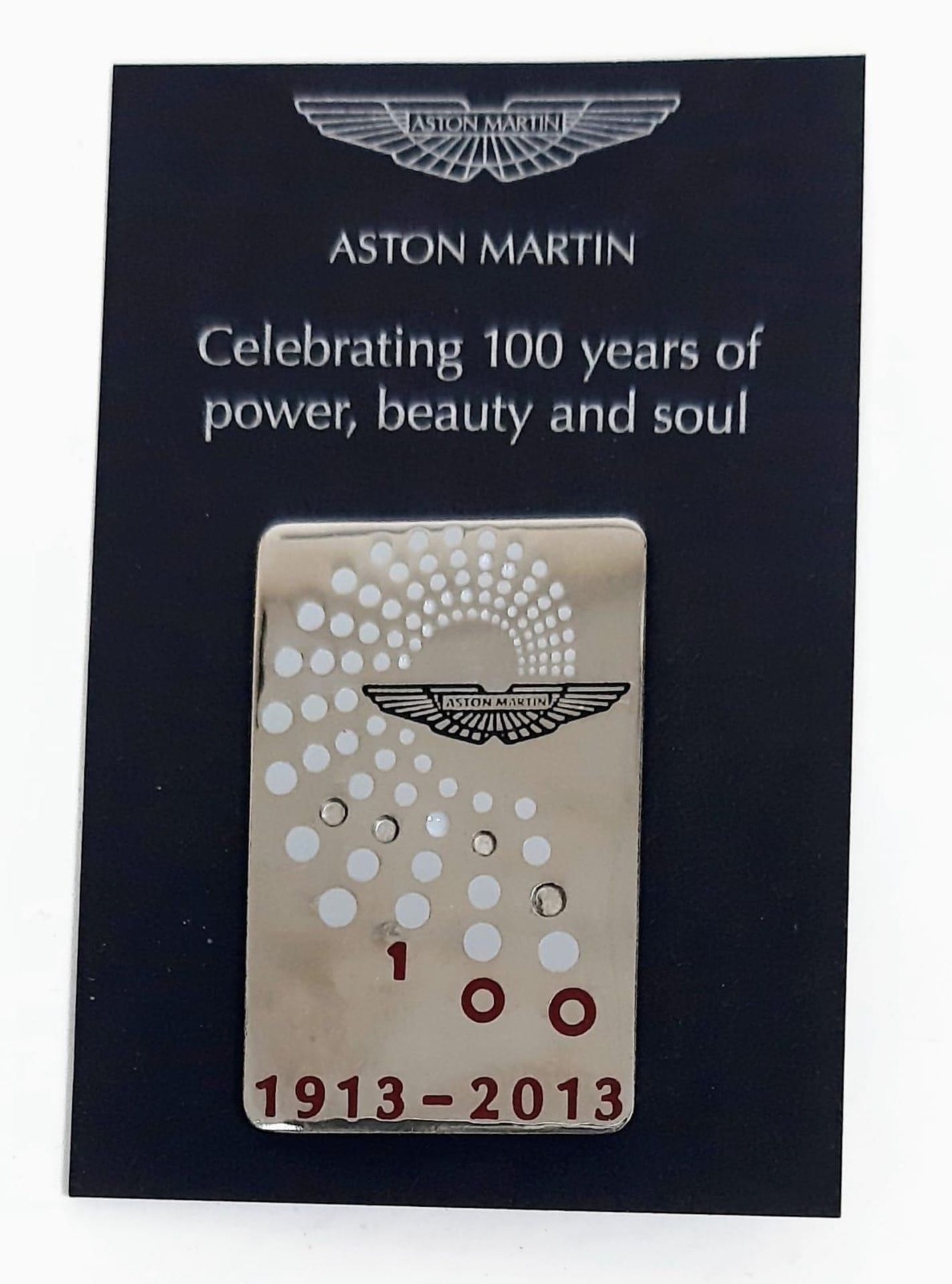 A celebration of 100th Anniversary of Aston Martin 1913-2013. Programme in immaculate condition - Image 2 of 4