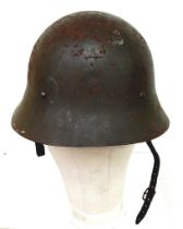 WW2 Japanese Civil Defence (Home Guard) Helmet with liner.