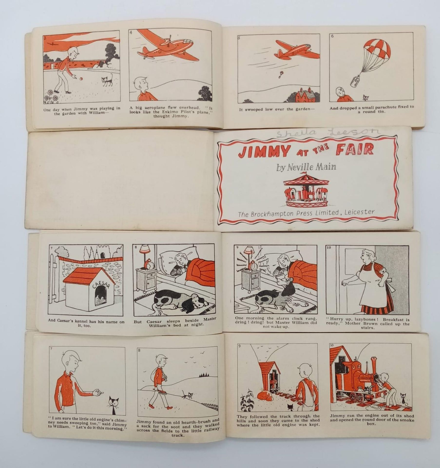 Four rare 1950's cartoon strip books. In really nice condition. - Image 3 of 3