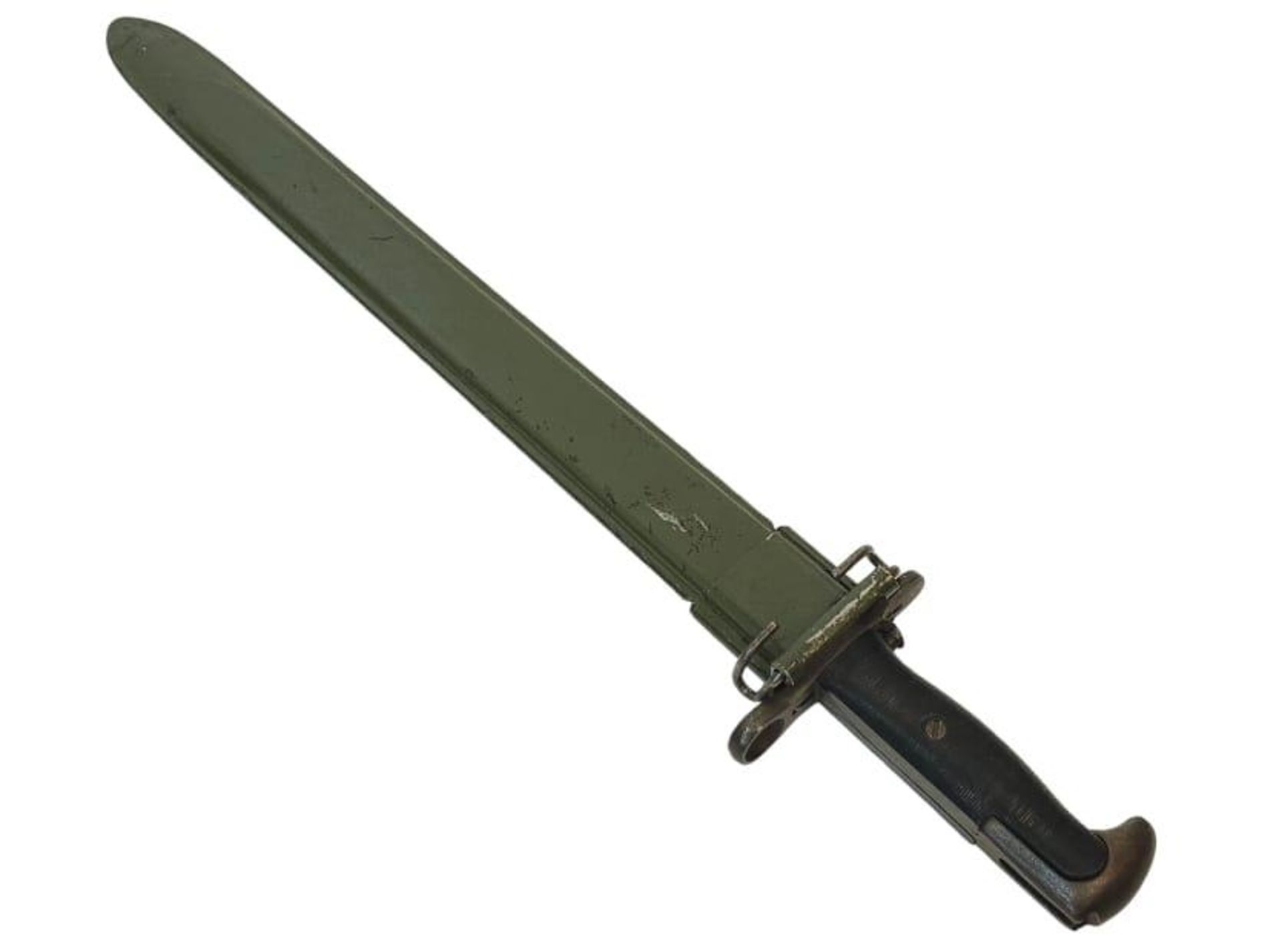 1942 Dated US 1905/42 16” M1 Garand Bayonet Maker P.A.L. These longer bayonets were mainly issued to - Bild 2 aus 13
