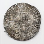 A Henry VIII Silver Hammered Groat Coin. 2nd coinage. Please see photos for conditions.