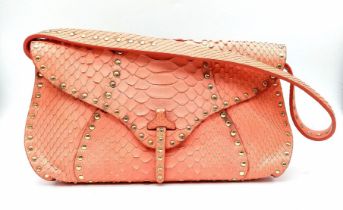 The Celine bag in a delightful shade of pink is a stylish accessory crafted in Italy. With