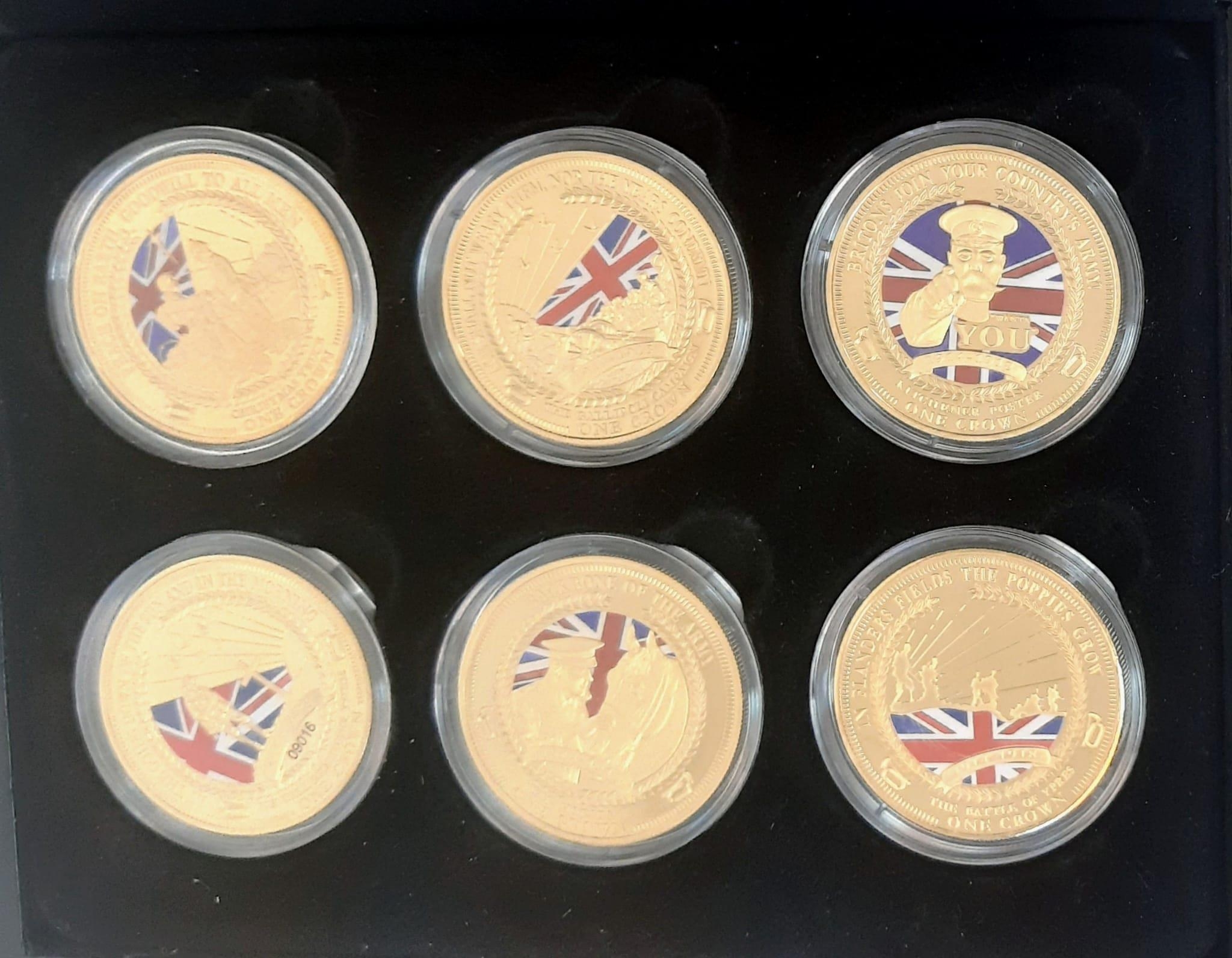 A mixed parcel of Commemorative Minted Royal & British Military Coins. A whopping 19 Coins in total. - Image 6 of 7