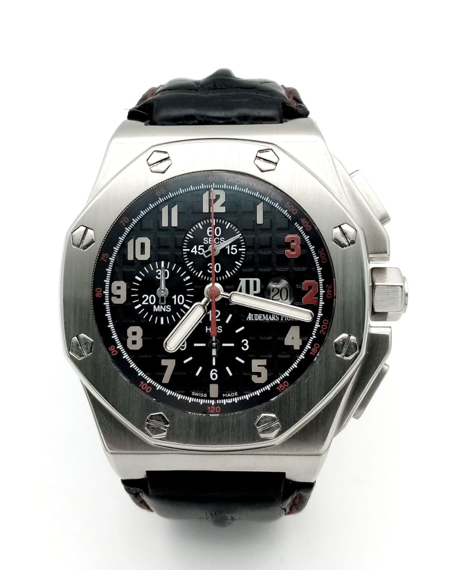 A Rare Limited Edition Audemars Piguet Royal Oak Offshore, Shaquille O'Neal Gents Chronograph Watch. - Image 2 of 6