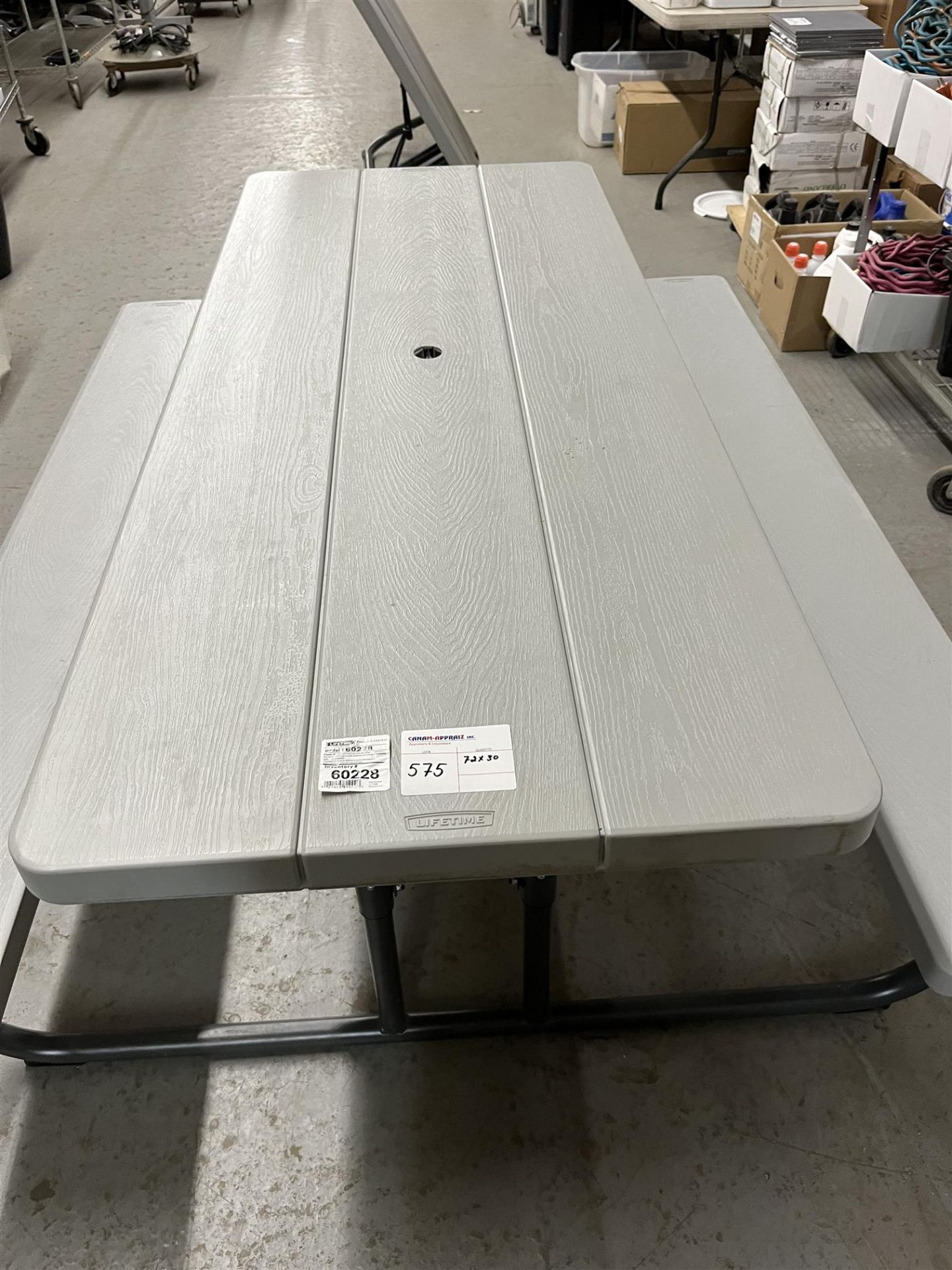 Outdoor Park Bench - 72" x 30"