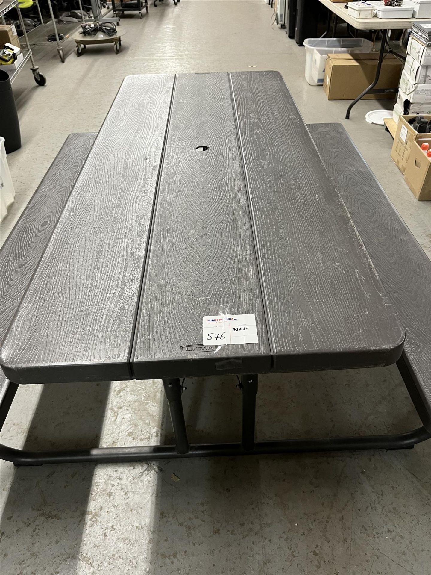 Outdoor Park Bench - 72" x 30"