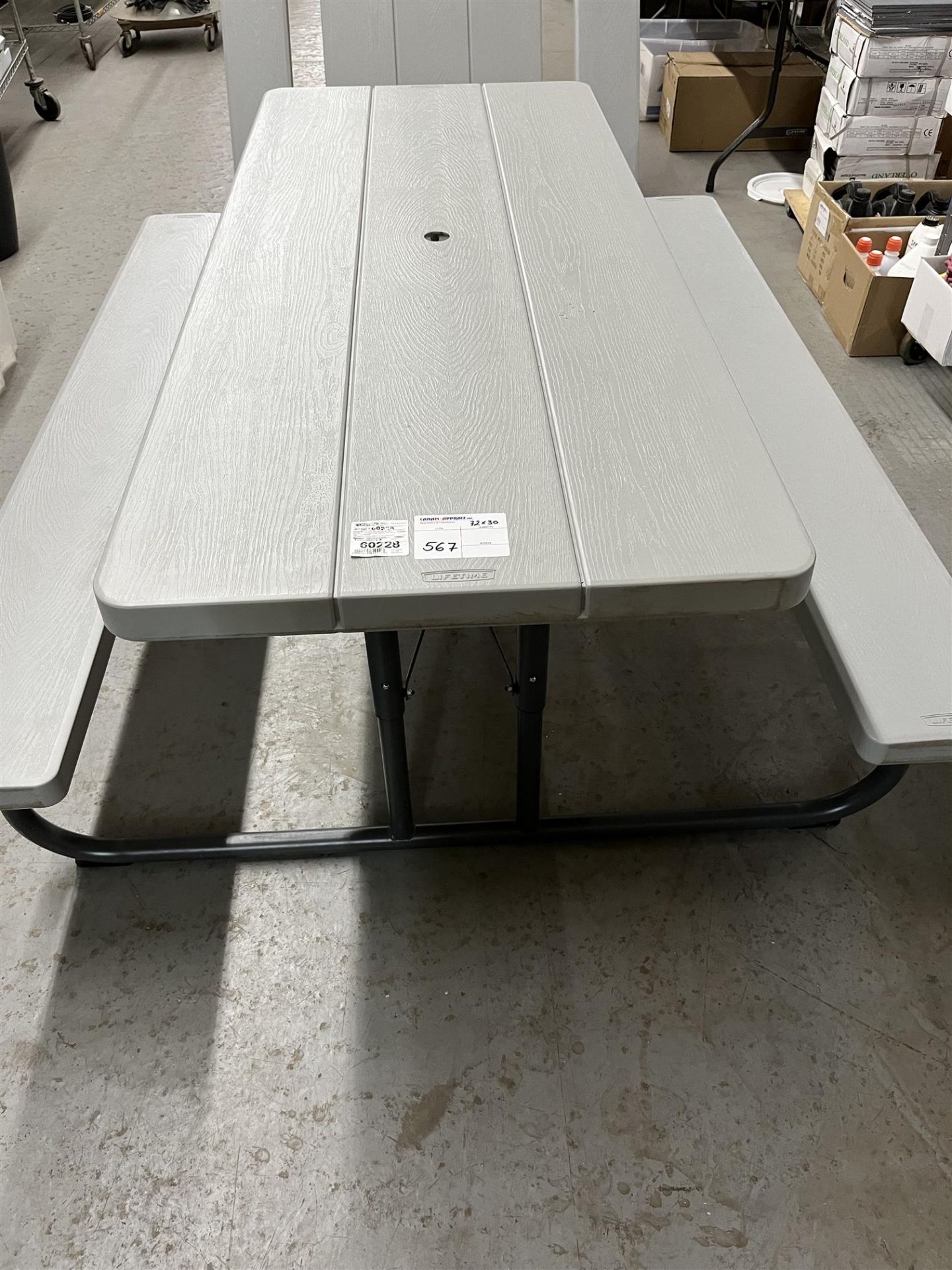 Outdoor Park Bench - 72" x 30"