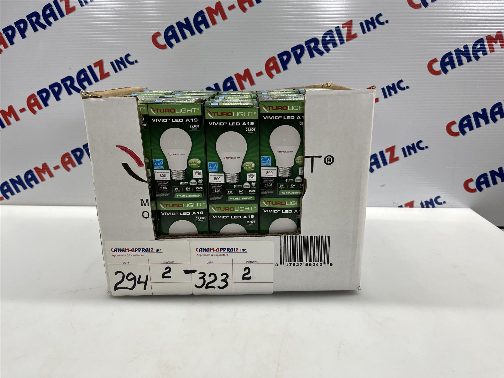 TuroLight - VIVID LED A19 Light Bulbs - Quantity: X40 x 2