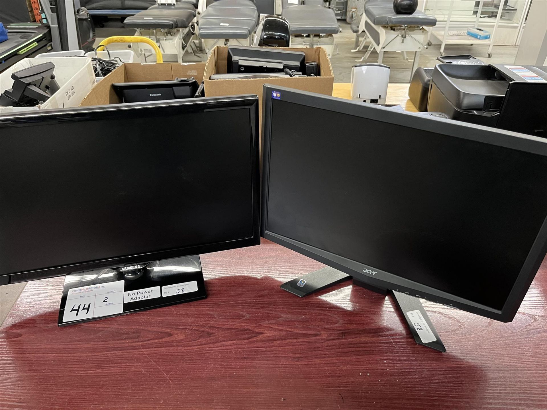 Lot of Monitors - SAMSUNG MISSING POWER SUPPLY - Quantity: X2