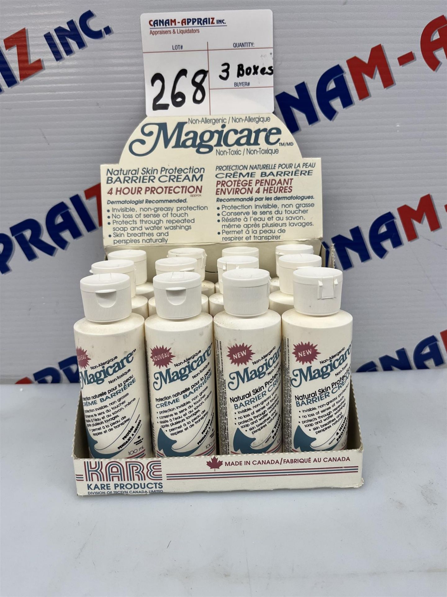 MAGICARE - Skin Cream - Quantity: x3 Boxes, 12 per box, 36 Total