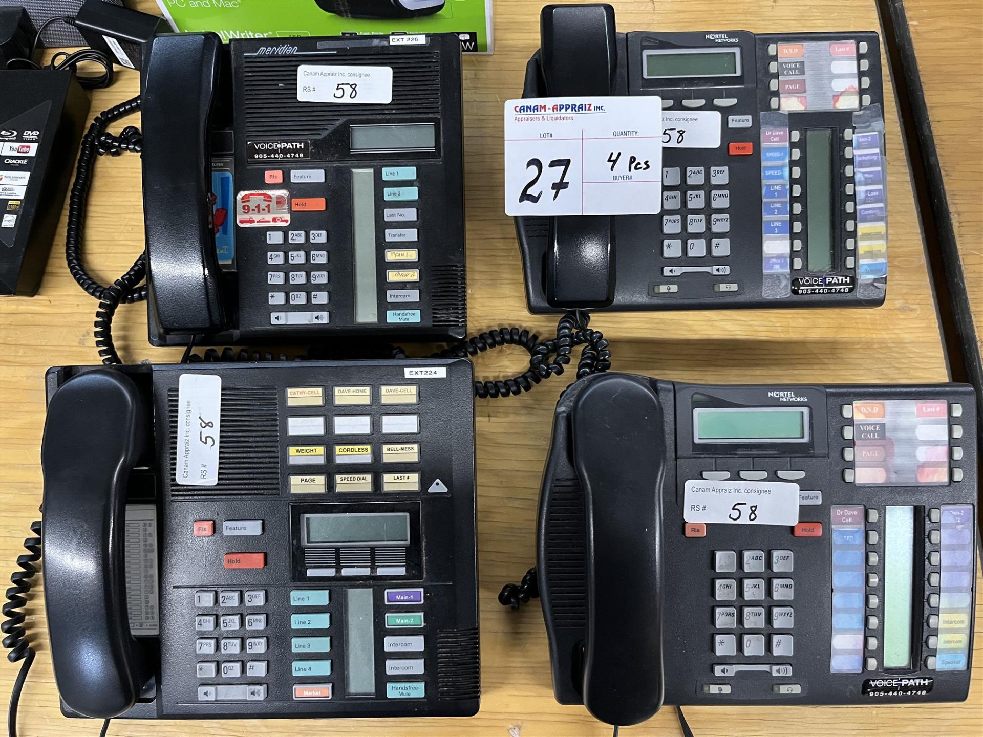 Lot of Office Phones - Quantity: X4