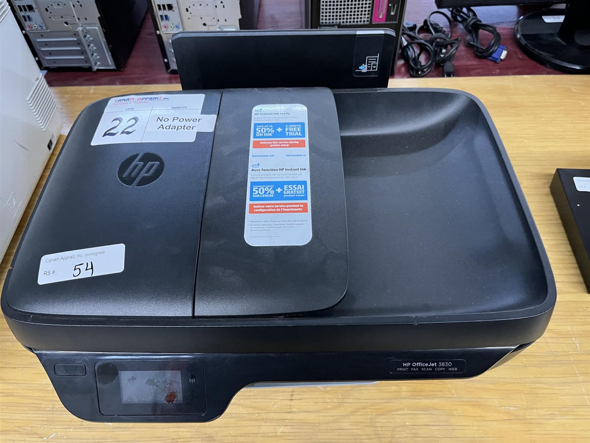 HP - Printer - Mo#: OfficeJet 3830