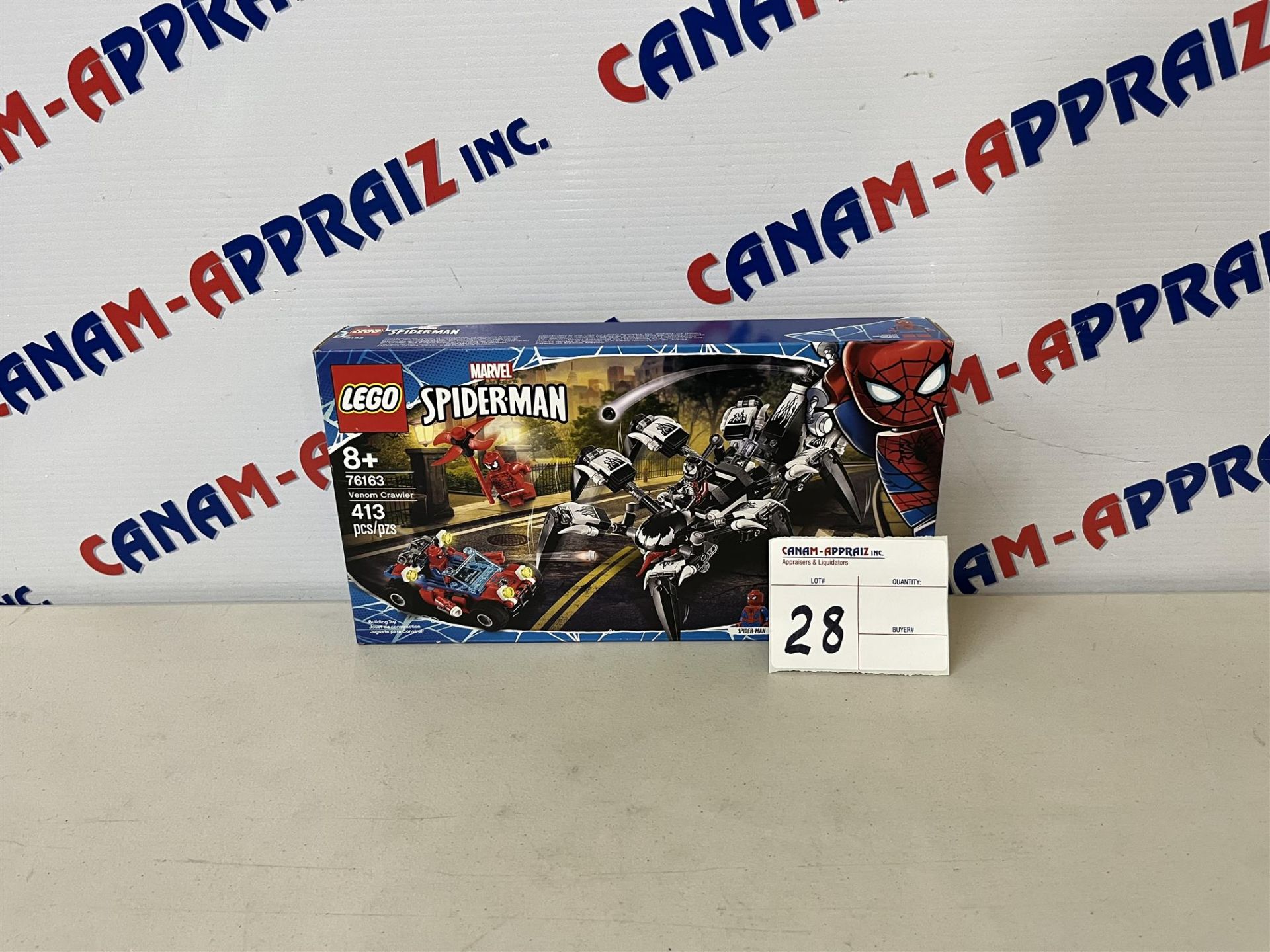 LEGO - 76163, 413 pcs - Spiderman, Venom Crawler