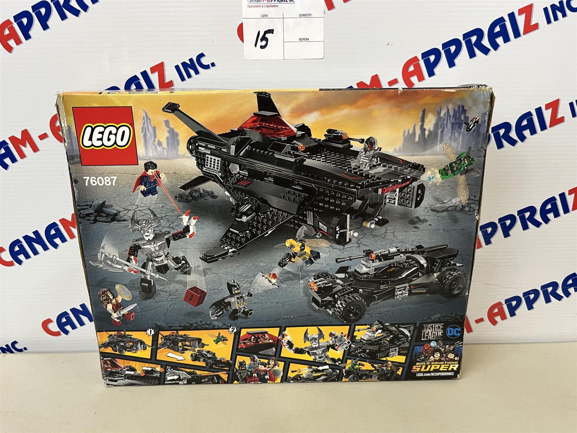 LEGO - 76087, 955 pcs - Flying Fox: Batmobile Airlift Attack