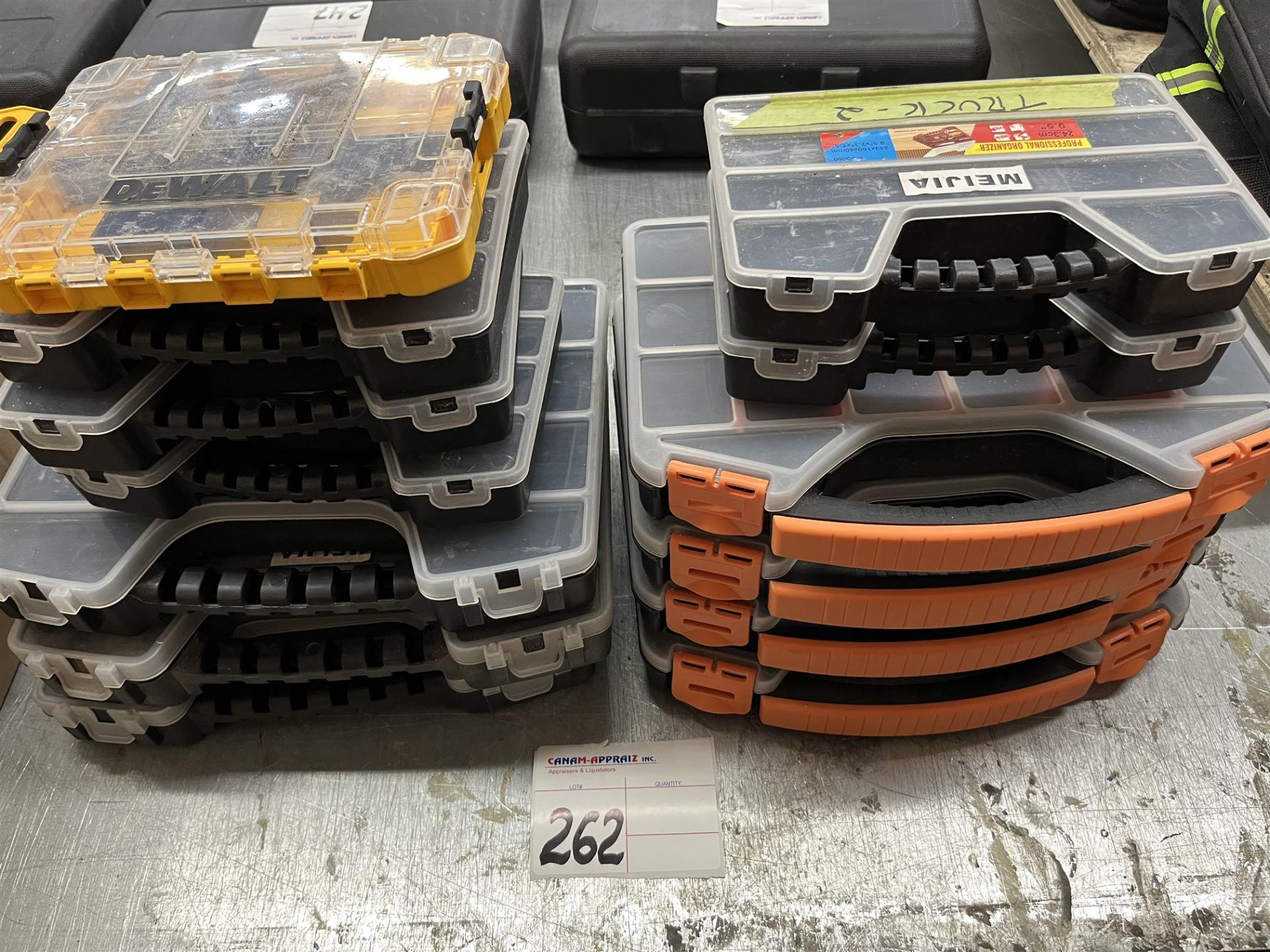 Lot of Small Parts Organizer