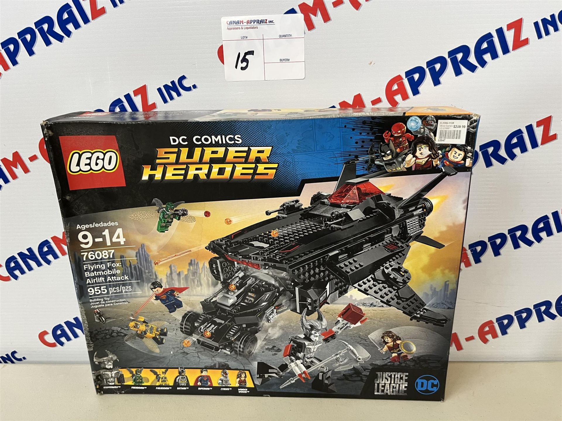 LEGO - 76087, 955 pcs - Flying Fox: Batmobile Airlift Attack - Image 2 of 3