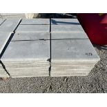 LOT OF (40) 2' X 2' CEMENT PAVERS