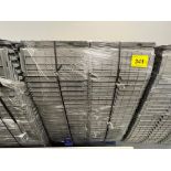 PALLET OF GREY PLASTIC TOTES (APPROX. 100 TOTAL)