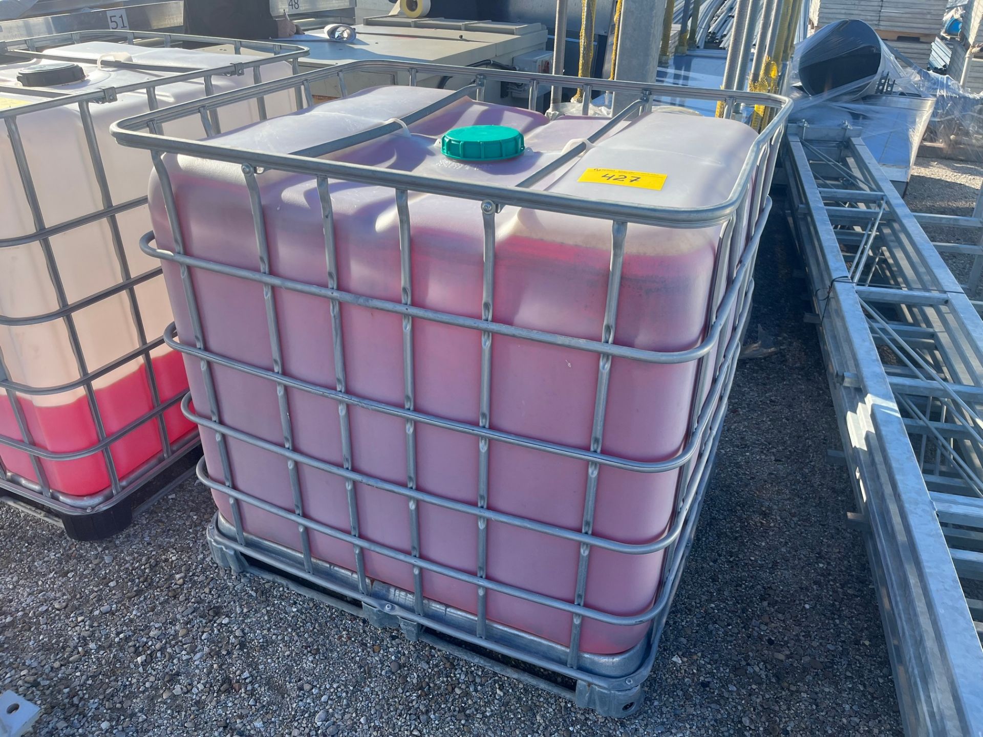 LOT OF (2) 1,000L PLASTIC TOTES W/ SENTRON LD 5000 - Image 2 of 3