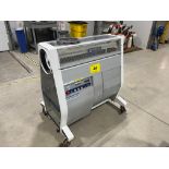 MOBIUS M108S COMMERCIAL CANNABIS TRIMMING MACHINE, S/N 000000089 (MISSING (3) HELIX BLADES, (1)
