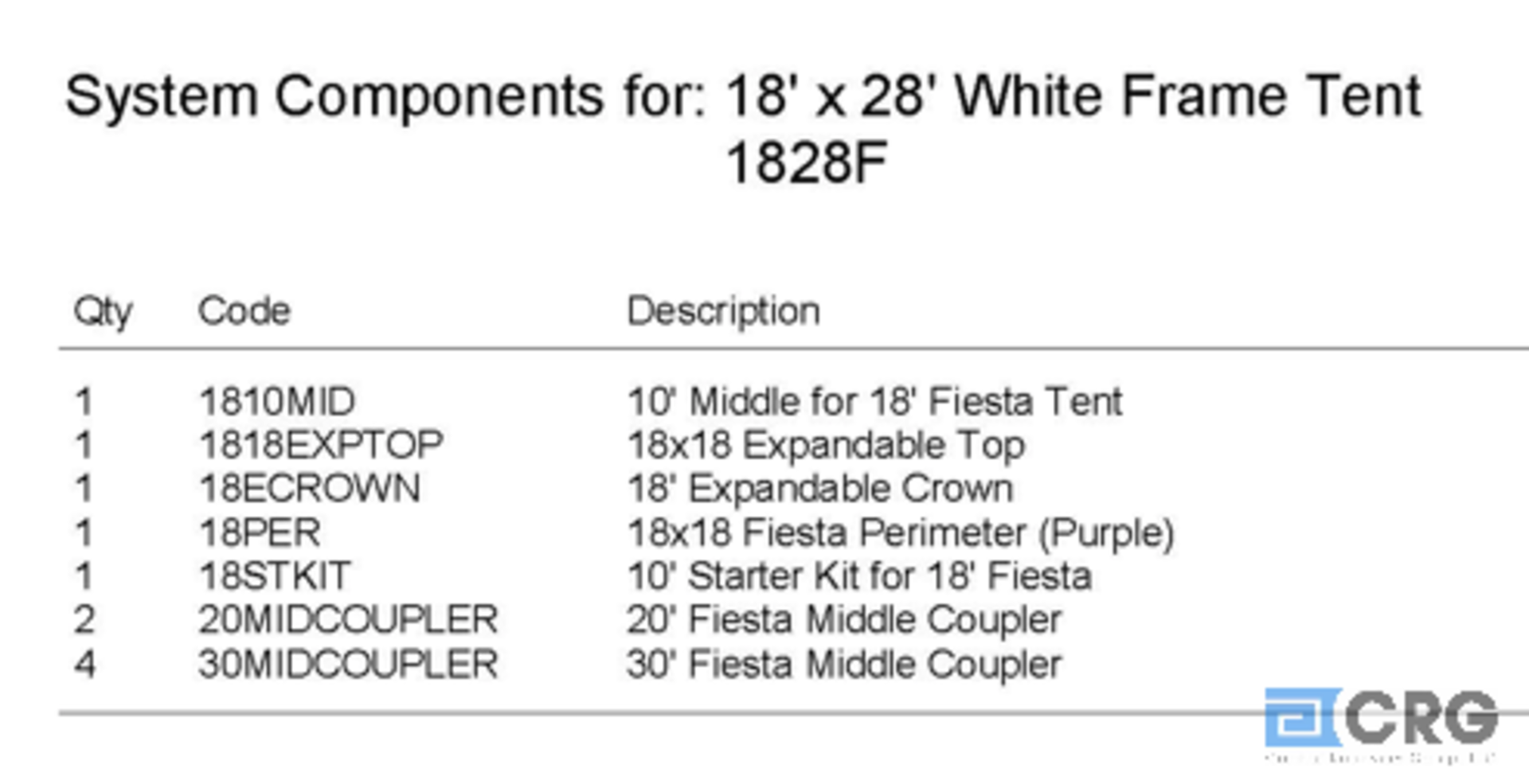 18x28 Fiesta Top by Aztec and Partial Frame, Includes the main frame - Image 2 of 2