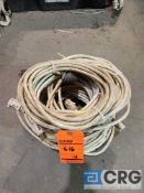 25' Long 12 Gauge White Extension Cords w/SINGLE Tap Outlet