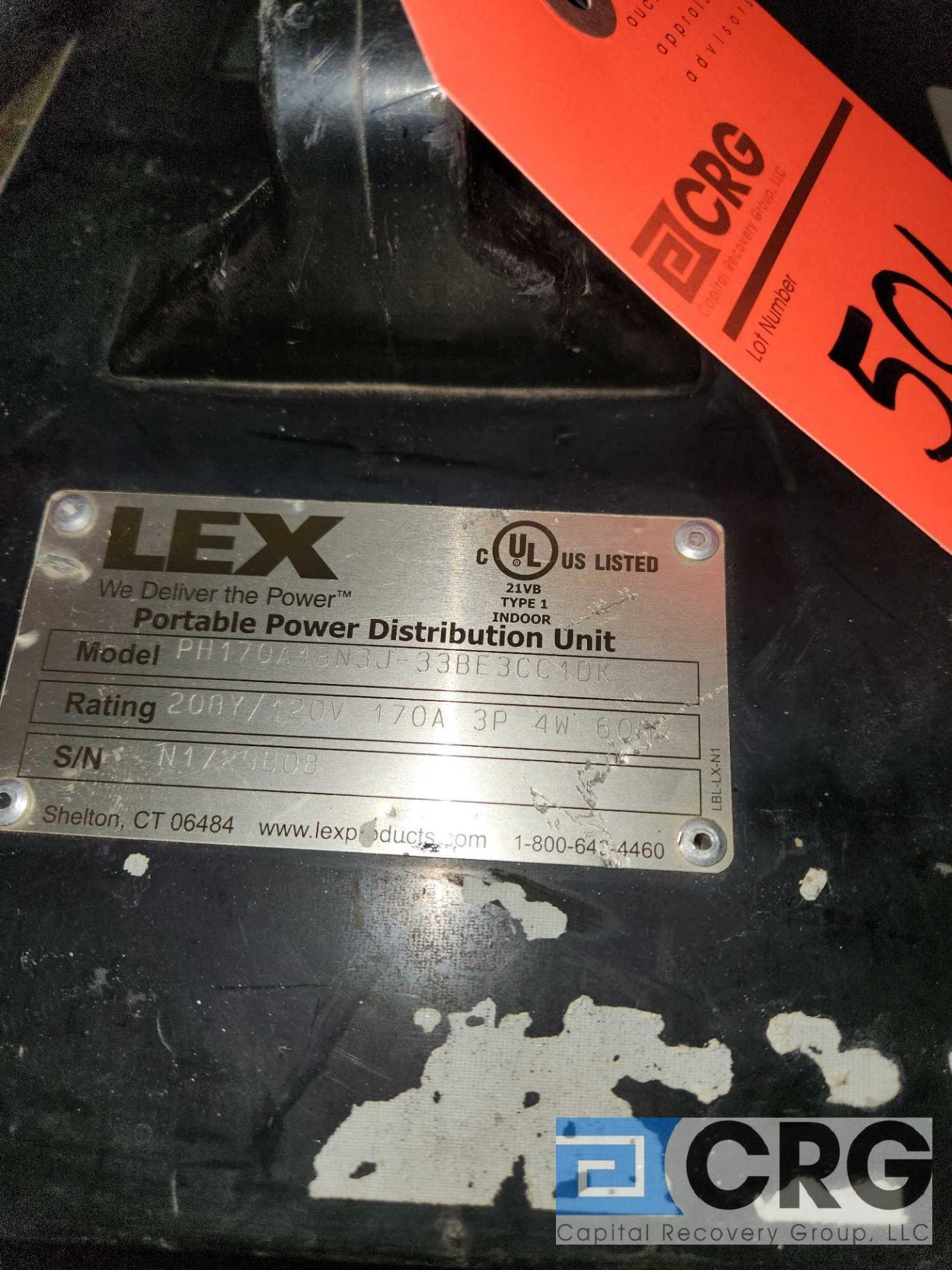 LEX 3 Phase Custom Distribution Panel for 25 or 70 KVA Generator - Image 3 of 3