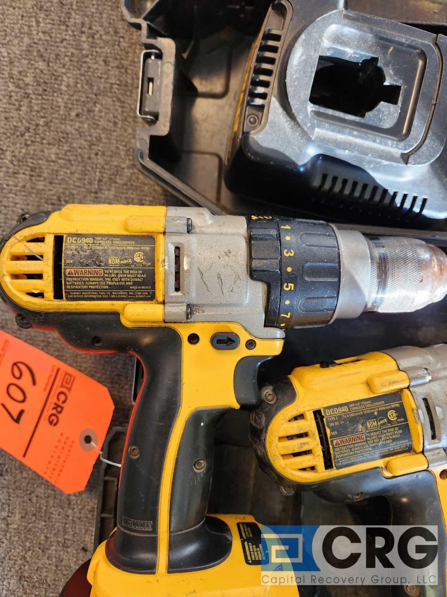 Ridgid R2611 Orbital Sander, and DeWalt Nicad drills - Image 2 of 3