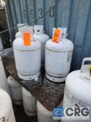Lot of (12) 50lb. Propane Tanks, Empty. For Tent Heaters. NO OPD