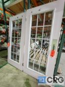 Top Tec 6' Double French Door with Frame, Grade B, #1