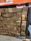 Lot of (150) 6x6 Wood Blocks for Shiming Subfloors, 1' Long x 5.5" x 5.5" Pressure Treated Blocks