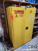 Gas Can Safety Storage Fire Cabinet 48" Wide, 18" Deep, 65" Tall, 2 Doors