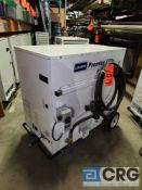 Lot of (1) 170,000 BTU LB White Tent Heater Complete with Thermostat, Duct and End Diffuser