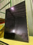 Lot of (28) 3x4 California Portable Solid BLACK Dance Floor