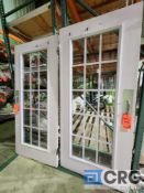 Top Tec 6' Double French Door with Frame, Grade A, #7