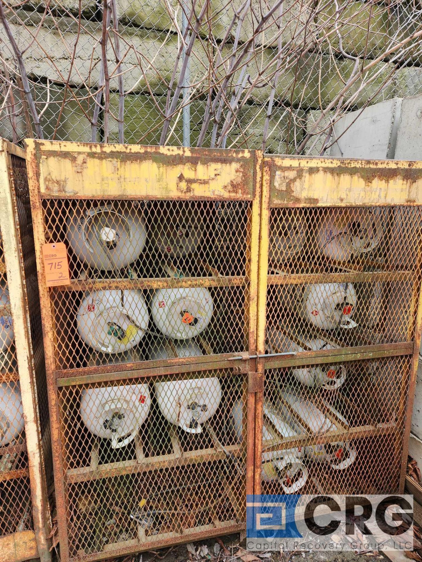 Propane Cages for Outdoor Storage. Lockable, Can Store 32 - 20lbs. Tanks or 16 - 40lbs. Tanks Each - Image 2 of 2