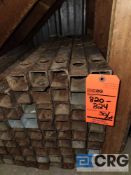 Lot of (30) 2' Long, Square 3 Hole Stake Bars, For use with Ground Ratchets.