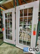 Top Tec 6' Double French Door with Frame, Grade A,#8