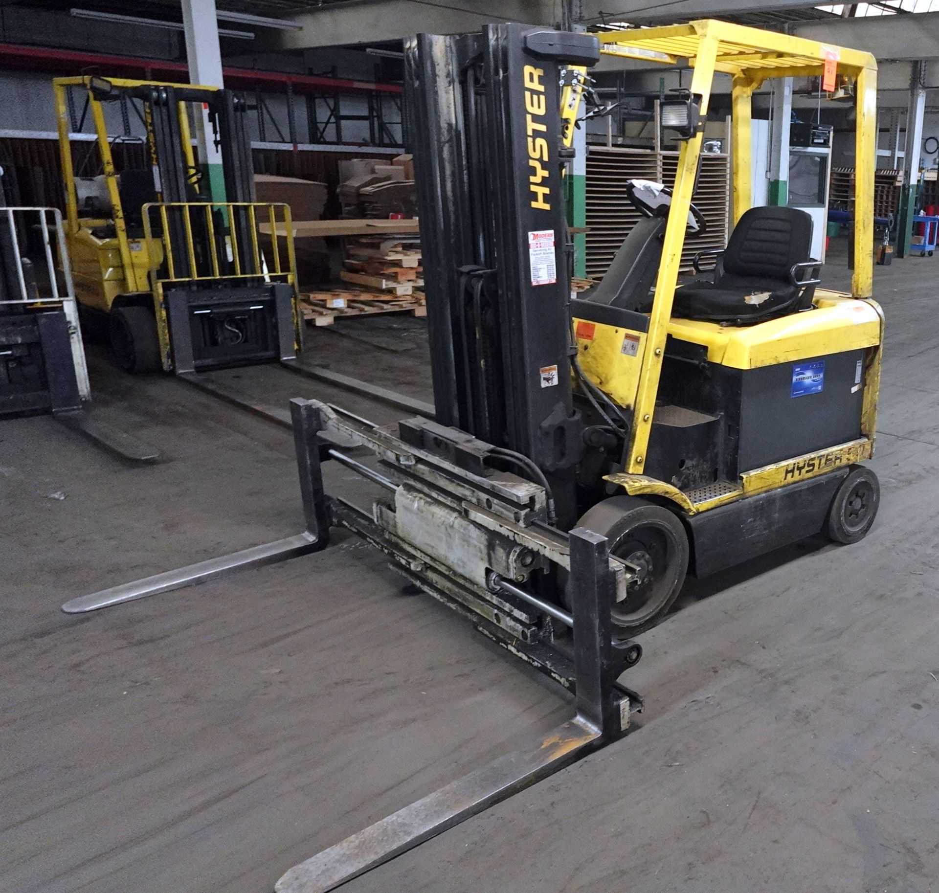 Hyster electric forklift