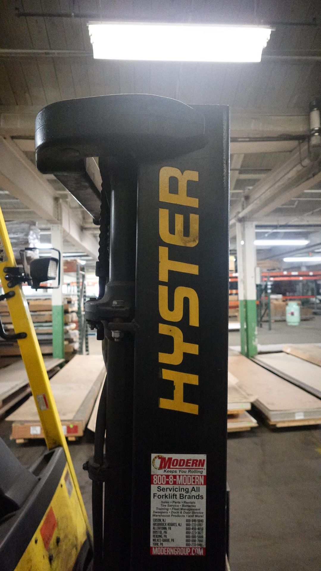 Hyster electric forklift - Image 3 of 4