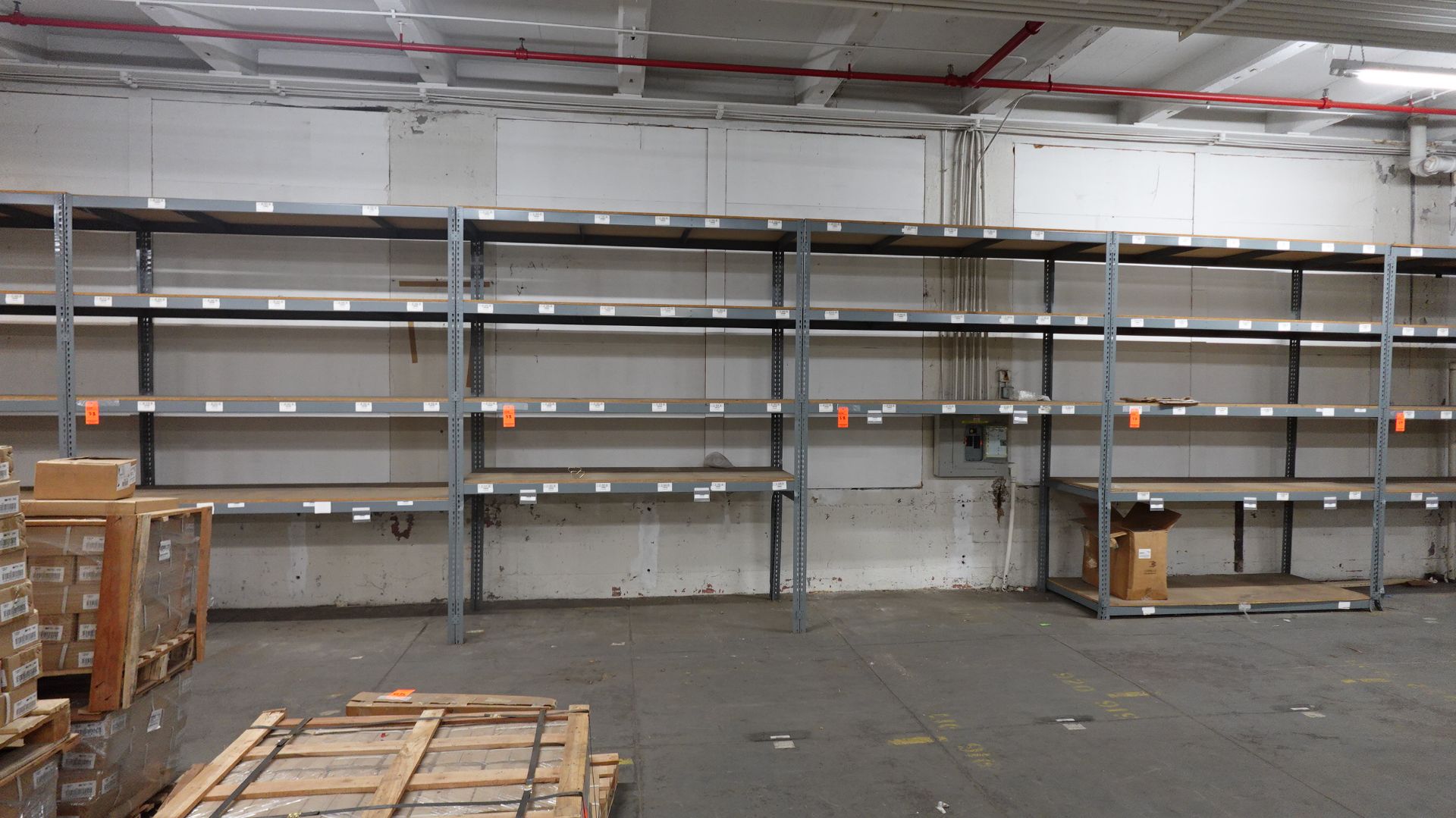 Rivetier light duty shelving units