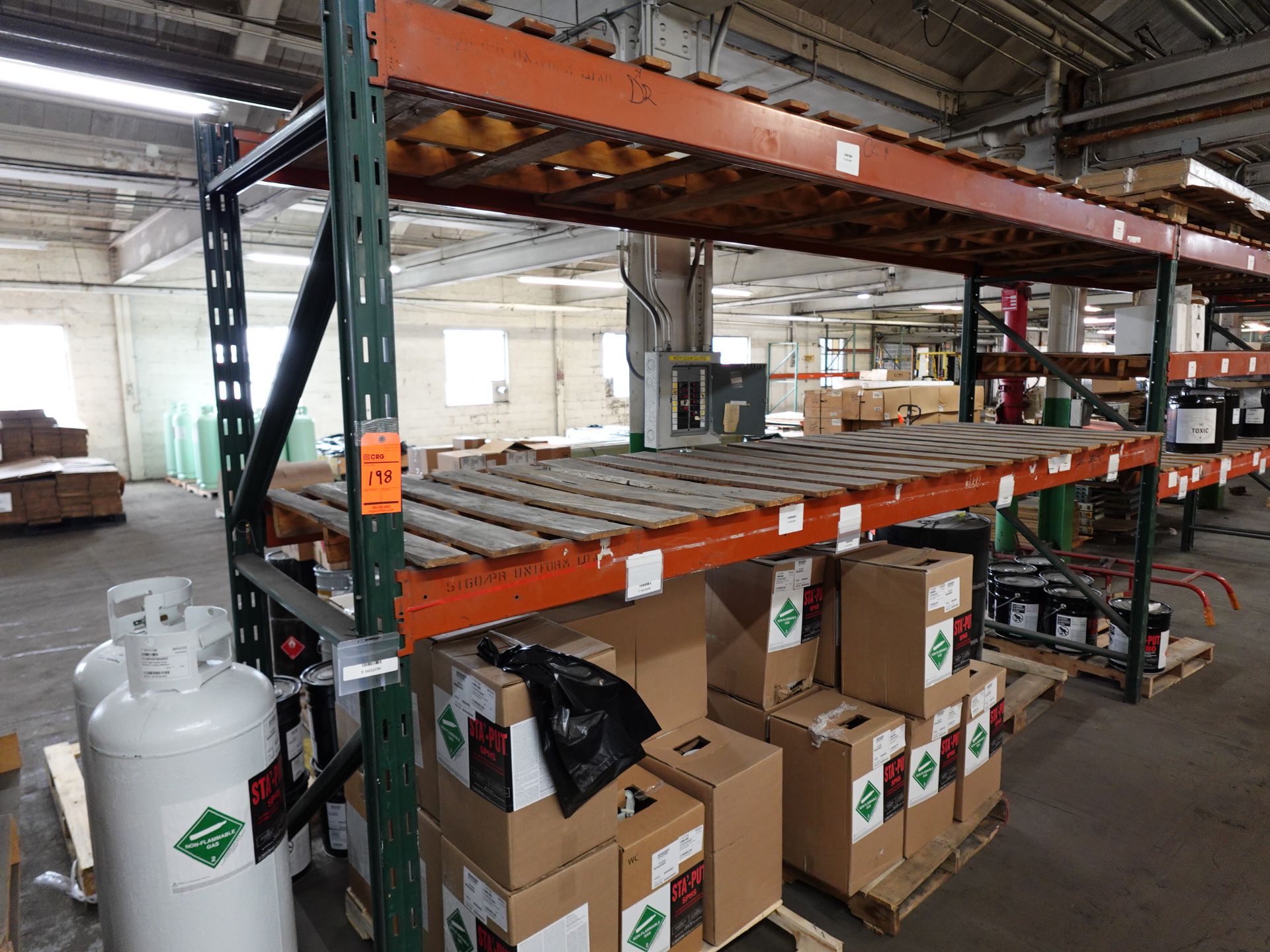 Heavy duty pallet racking - Image 2 of 2