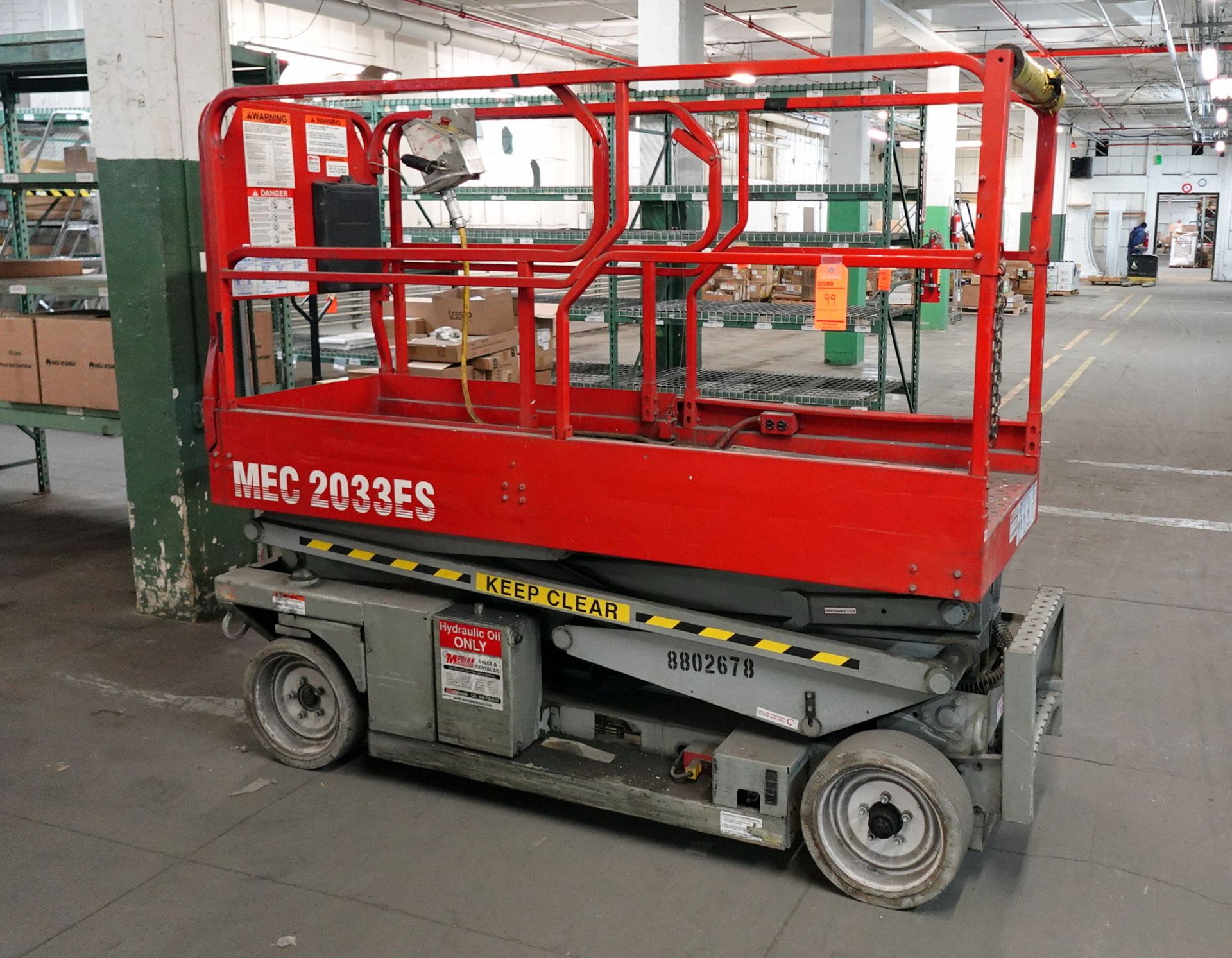 MEC scissor lift