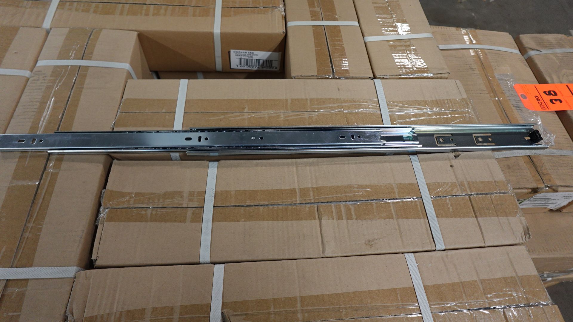 Knape & Vogt 400-550mm heavy duty drawer slides