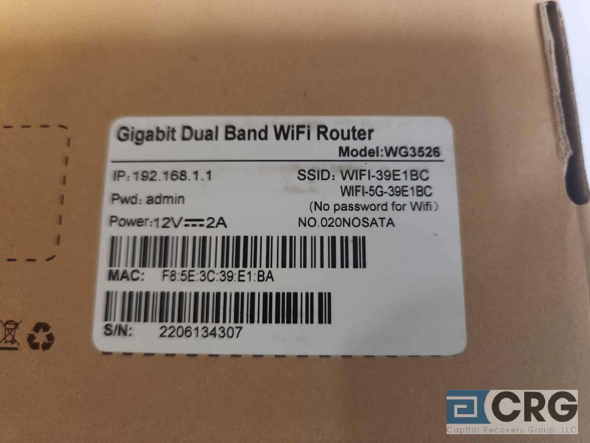 Gigibit dual band wifi router - Image 2 of 3