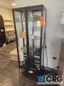 2-Door Glass Curio Cabinet