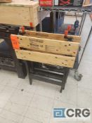 Black and Decker Workmater sawhorse type stands