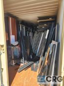 Office partitions, furniture and scrap metal