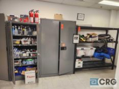 Assorted cabinets and racking